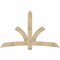 Ekena Millwork Davenport Rough Sawn Timber Gable Bracket, Douglas Fir, 84"W x 53"H x 2"D x 6"F, 15/12 Pitch GBW084X53X0206DAV00RDF - alternate 1